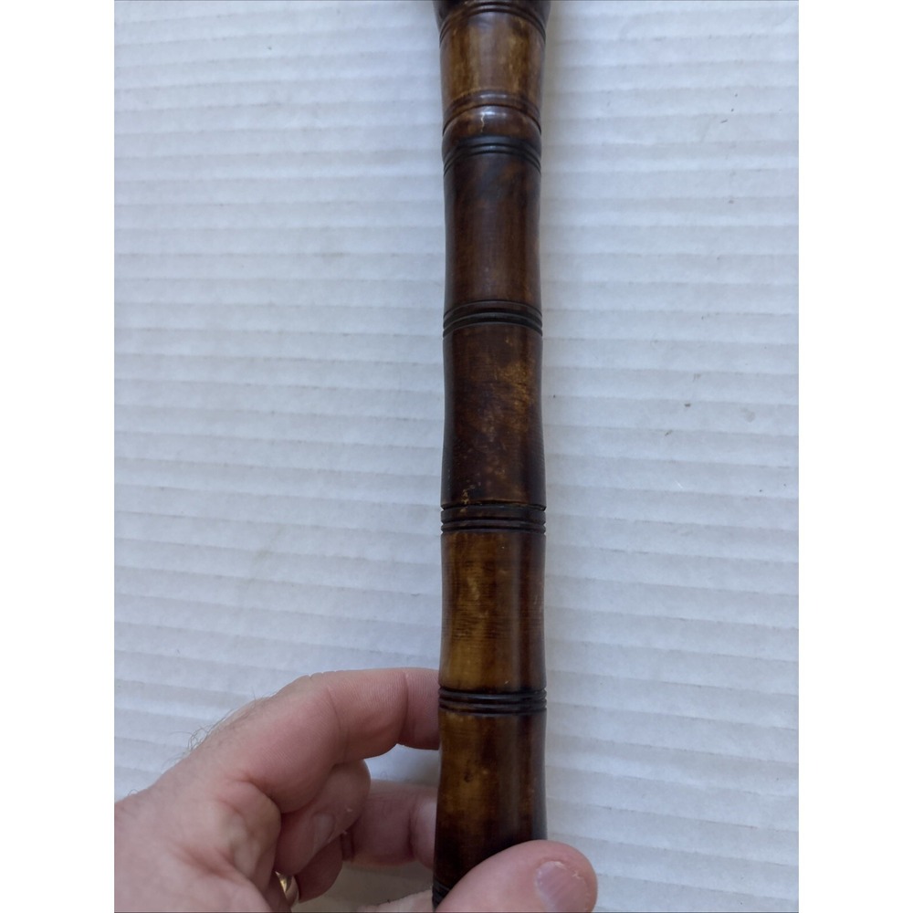Calligraphy Brush Brown Bone Handle Horsehair Brush Needs Glue - Picture 13 of 15